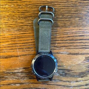 Garmin Fénix 5 green watch band